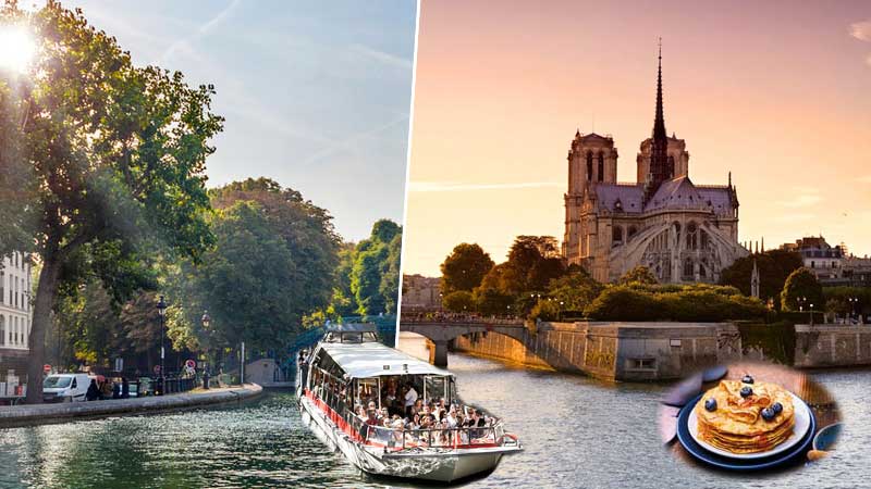 Candlemas cruise Canal St Martin and Seine from 6 February to 6 March